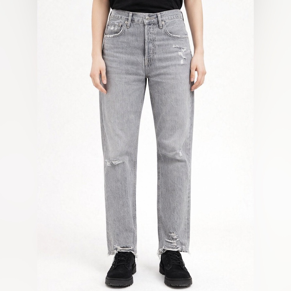 Agolde Women's High-Rise Straight Leg Jeans Size 32